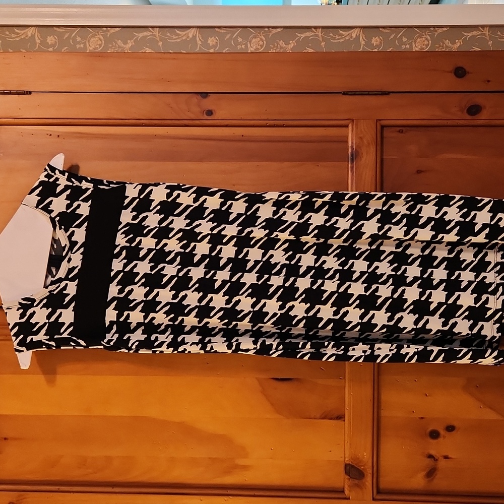 Calvin Klein Houndstooth Dress